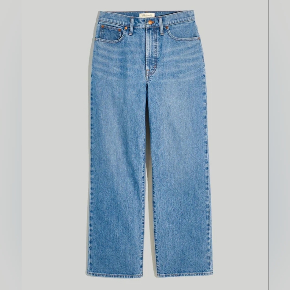 Madewell Perfect Vintage Wide-Leg Crop Jean